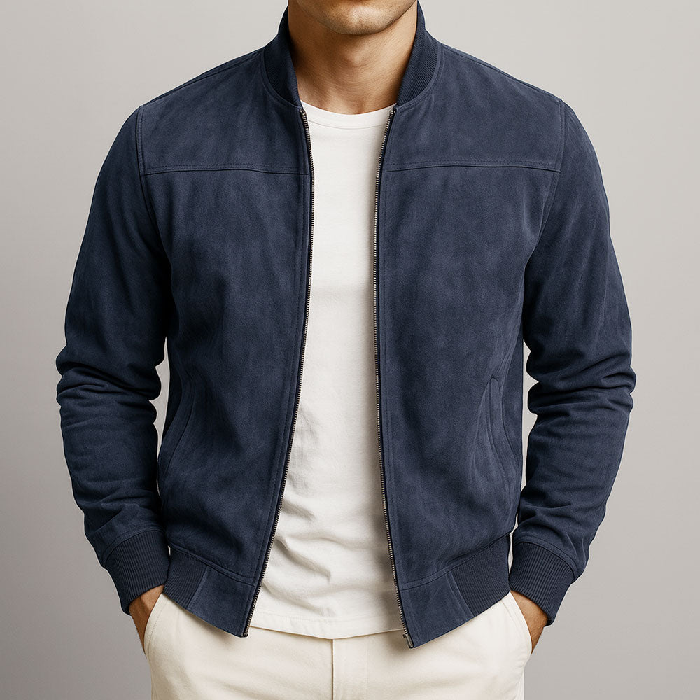 Léo Suede Bomber