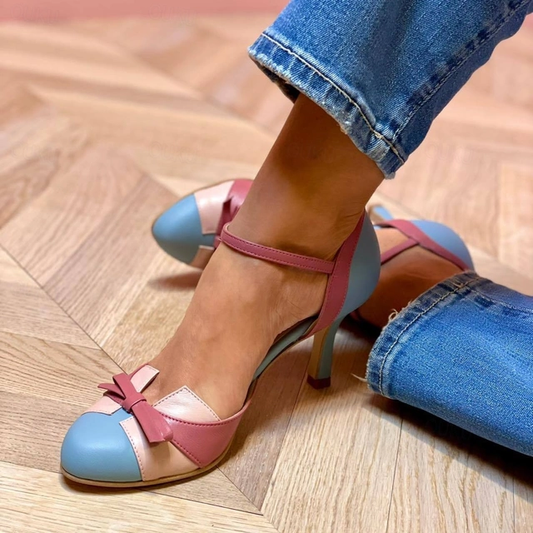 Women's Elegant Stiletto Heeled Sandals for All-Day Comfort