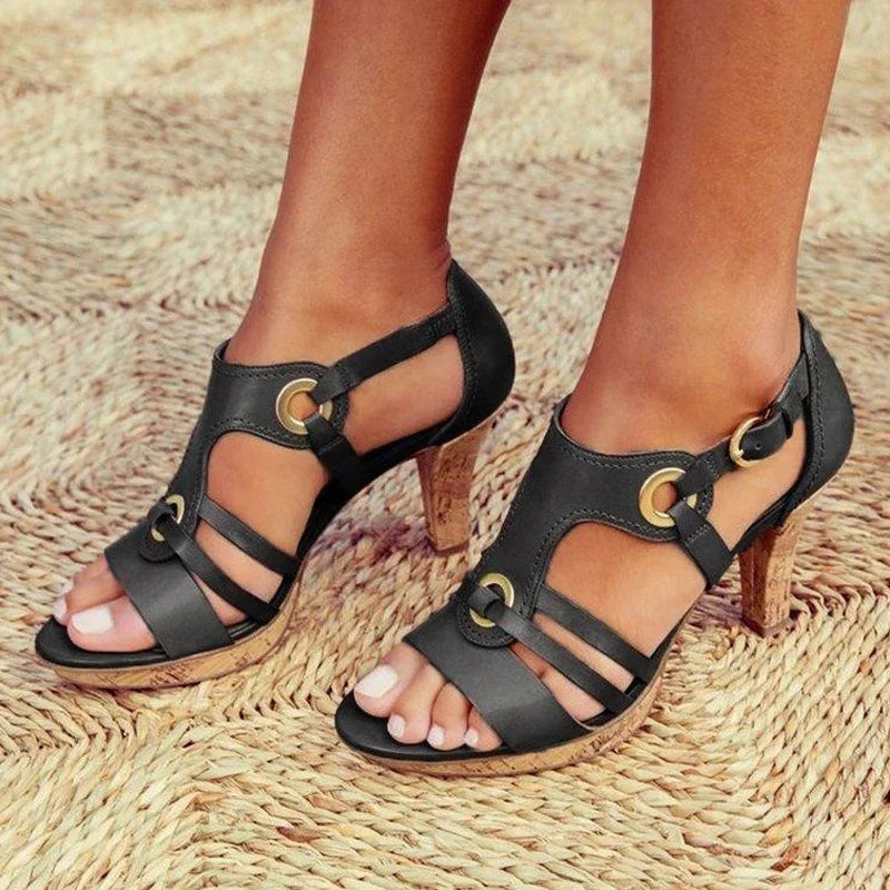 Women's Elegant Orthopedic Supportive Heeled Shoes