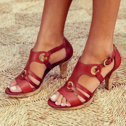 Women's Elegant Orthopedic Supportive Heeled Shoes