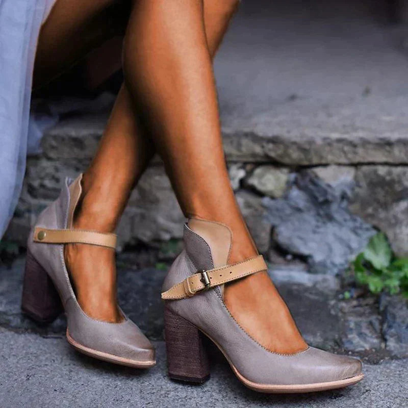 Women's Elegant Adjustable Strap High Heel Sandals