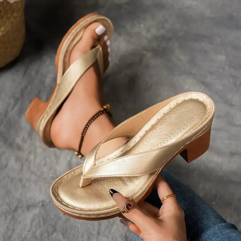 Women's Orthopedic Supportive Comfort Slippers with Heel