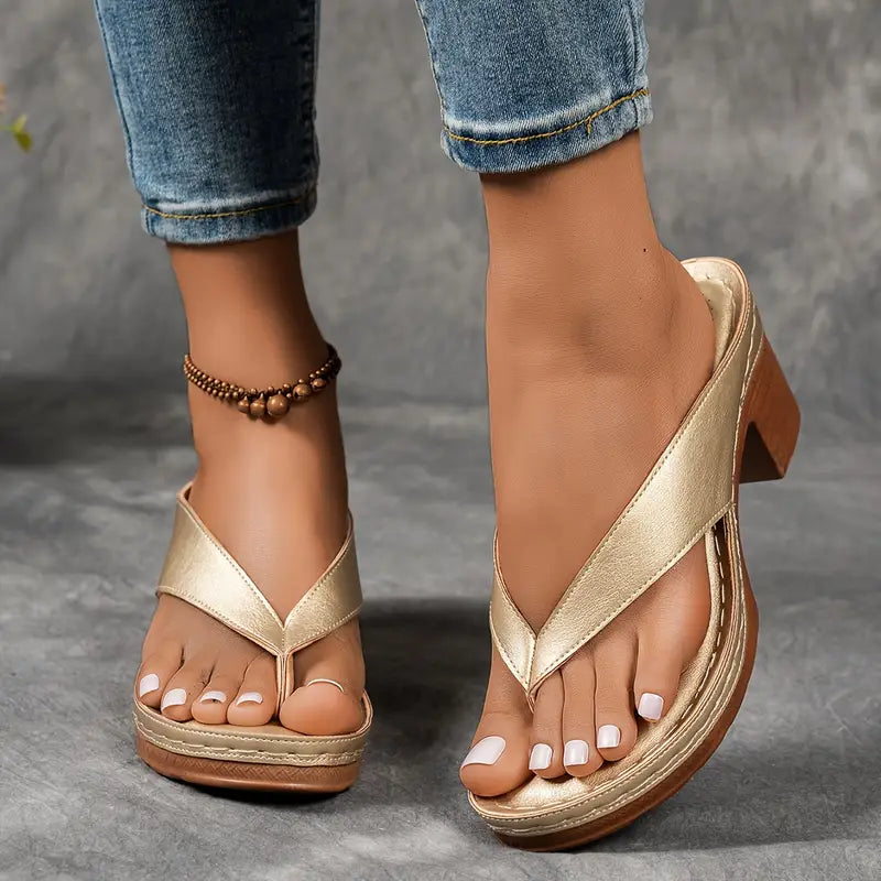 Women's Orthopedic Supportive Comfort Slippers with Heel