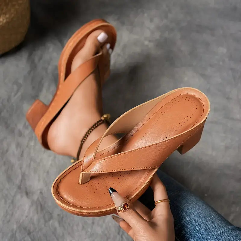 Women's Orthopedic Supportive Comfort Slippers with Heel