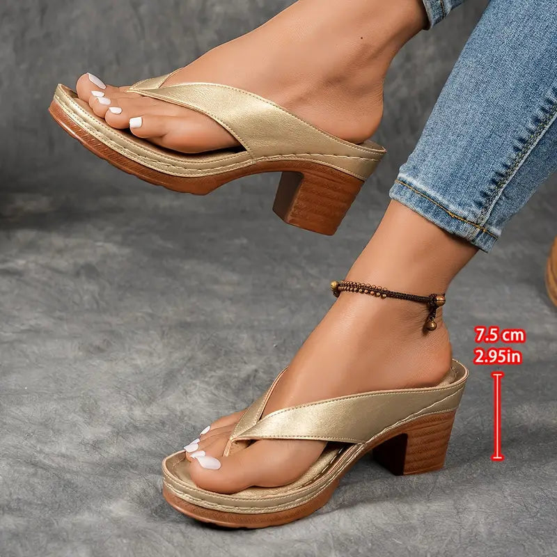 Women's Orthopedic Supportive Comfort Slippers with Heel