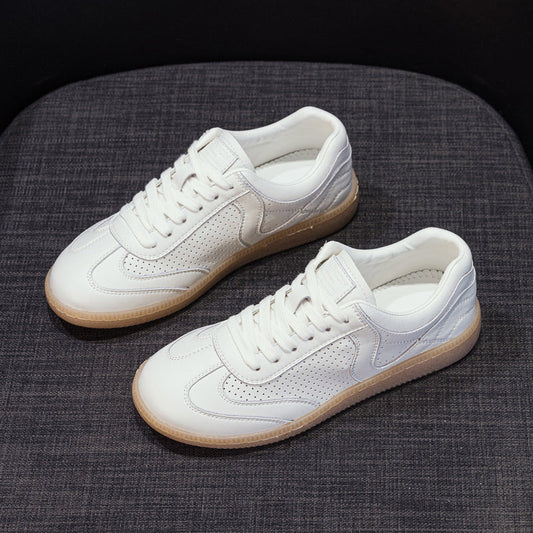 Women's Casual Platform Slip-On Shoes with Round Toe
