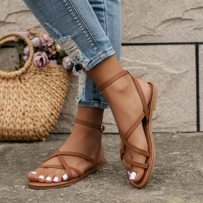 Women's Comfortable Minimalist Strappy Summer Sandals