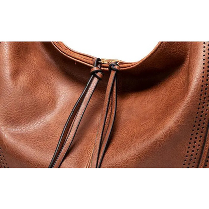 Women's Vegan Leather Hobo Bag | Stylish Slouchy Design with Adjustable Strap