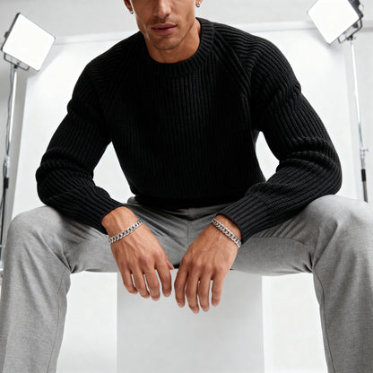 Fisherford Rib Crewneck