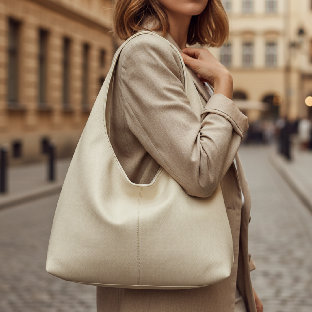 Women's Synthetic Leather Large Hobo Shoulder Bag