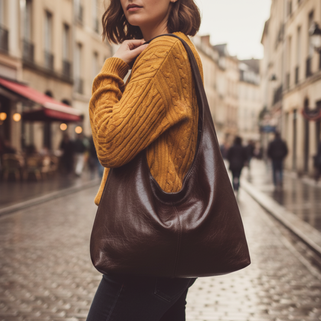 Women's Synthetic Leather Large Hobo Shoulder Bag